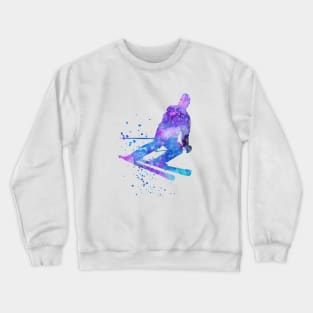 Ski, skiing, skier Crewneck Sweatshirt